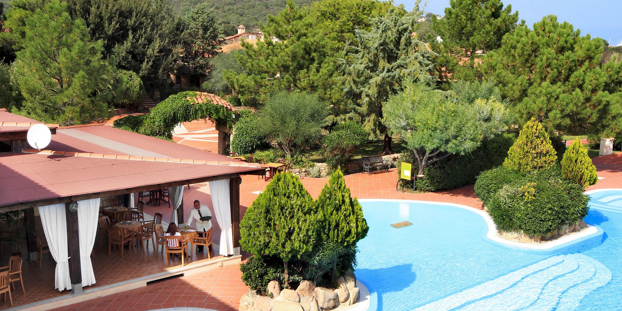 Colonna Hotel Du Golf Portisco Eksteriør bilde